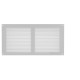 AIR VENTILATION GRILLE COVER 15x30cm / WHITE
